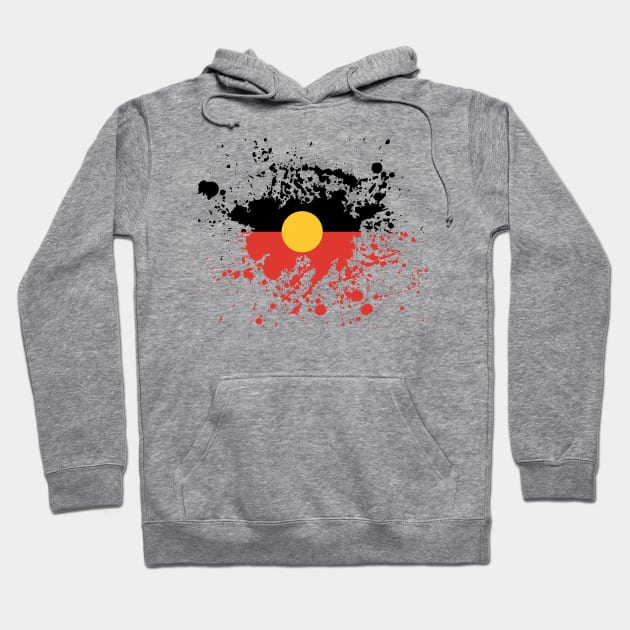 Aboriginal Flag Hoodie by CF.LAB.DESIGN